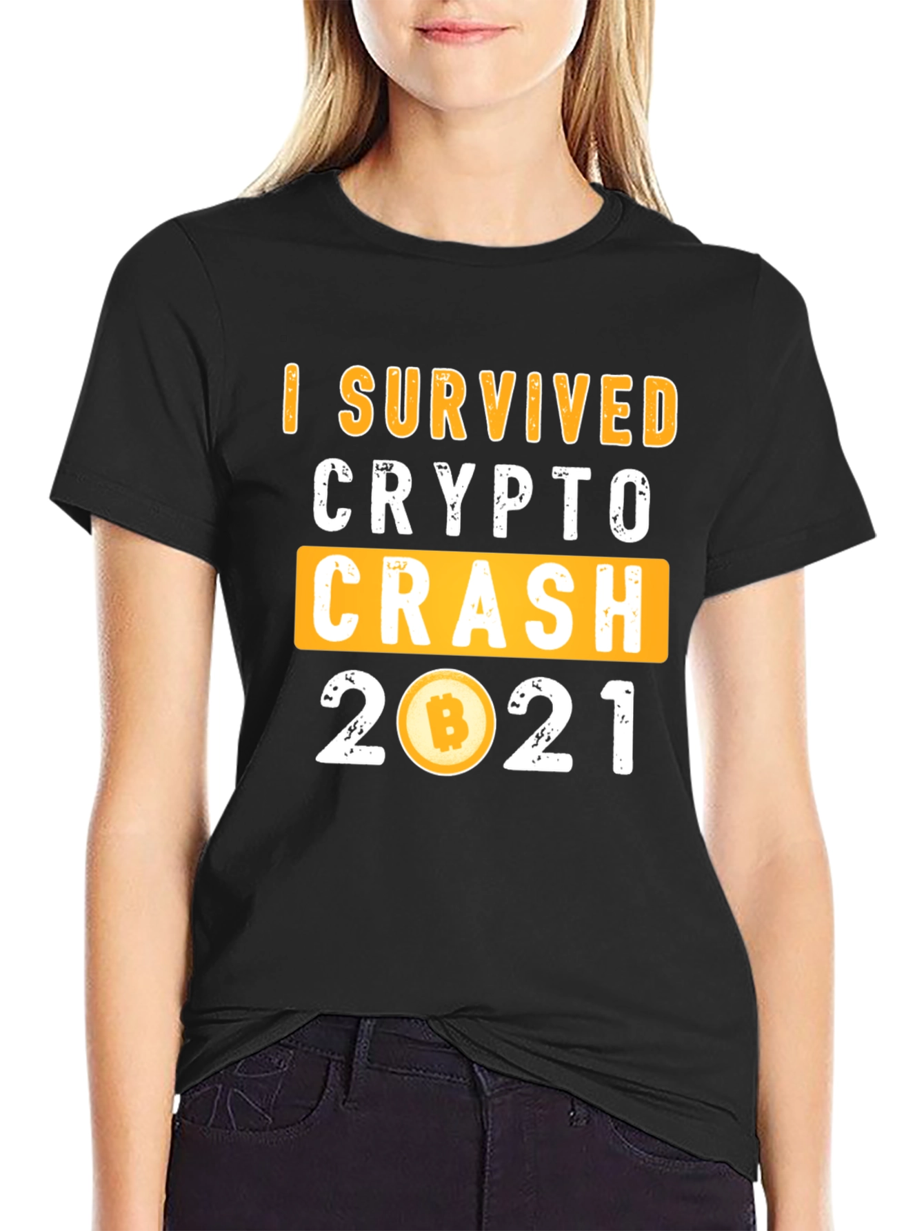 I Survived Crypto Crash 2021 T-Shirt