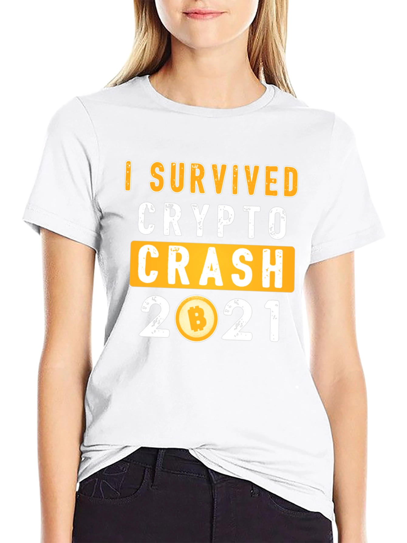 I Survived Crypto Crash 2021 T-Shirt