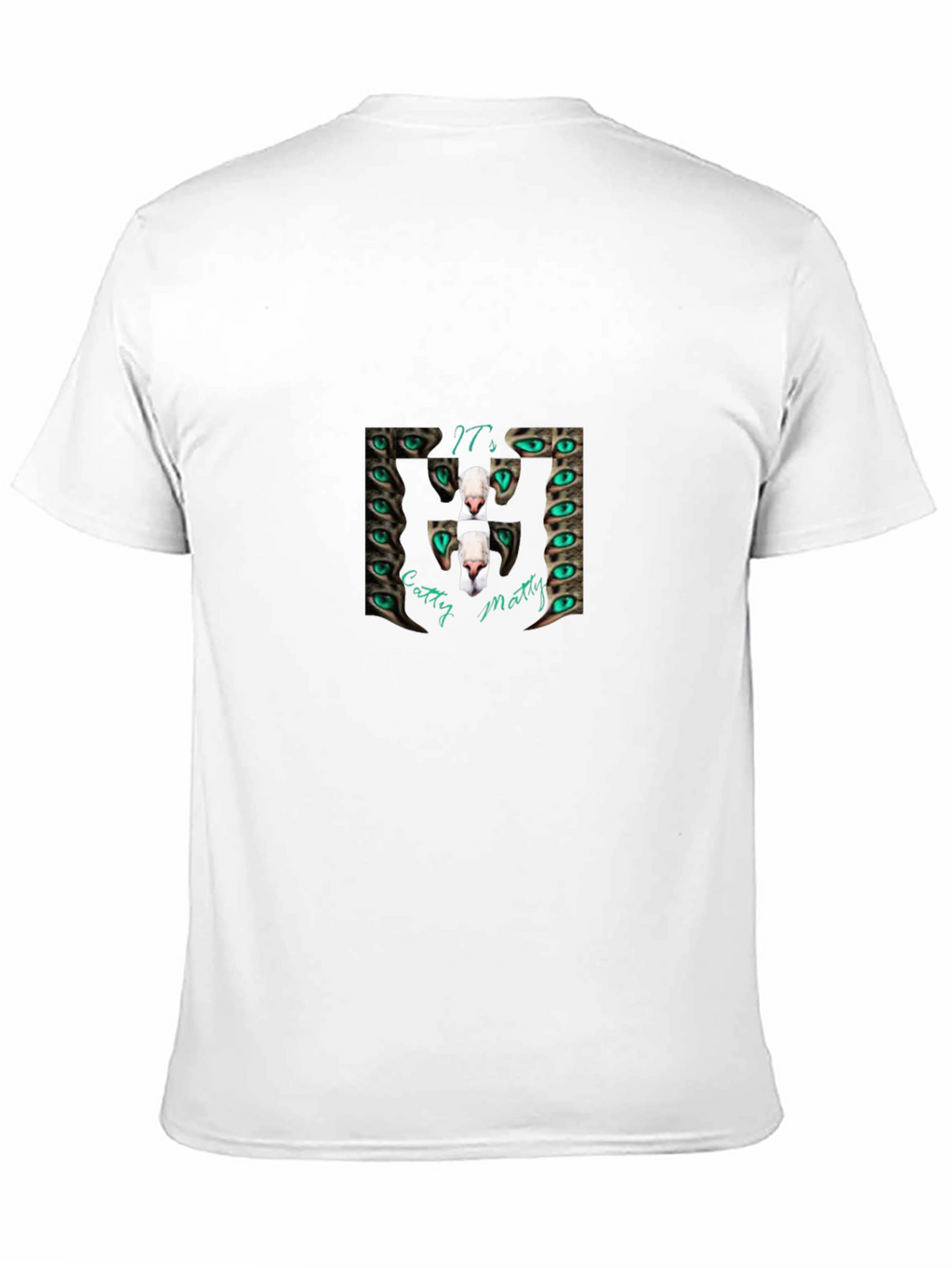 Catty Matty Graphic Tee - Black