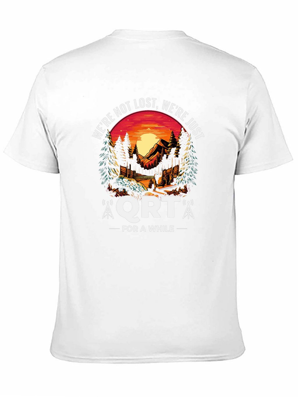 Ham Radio QRT Camping T-Shirt