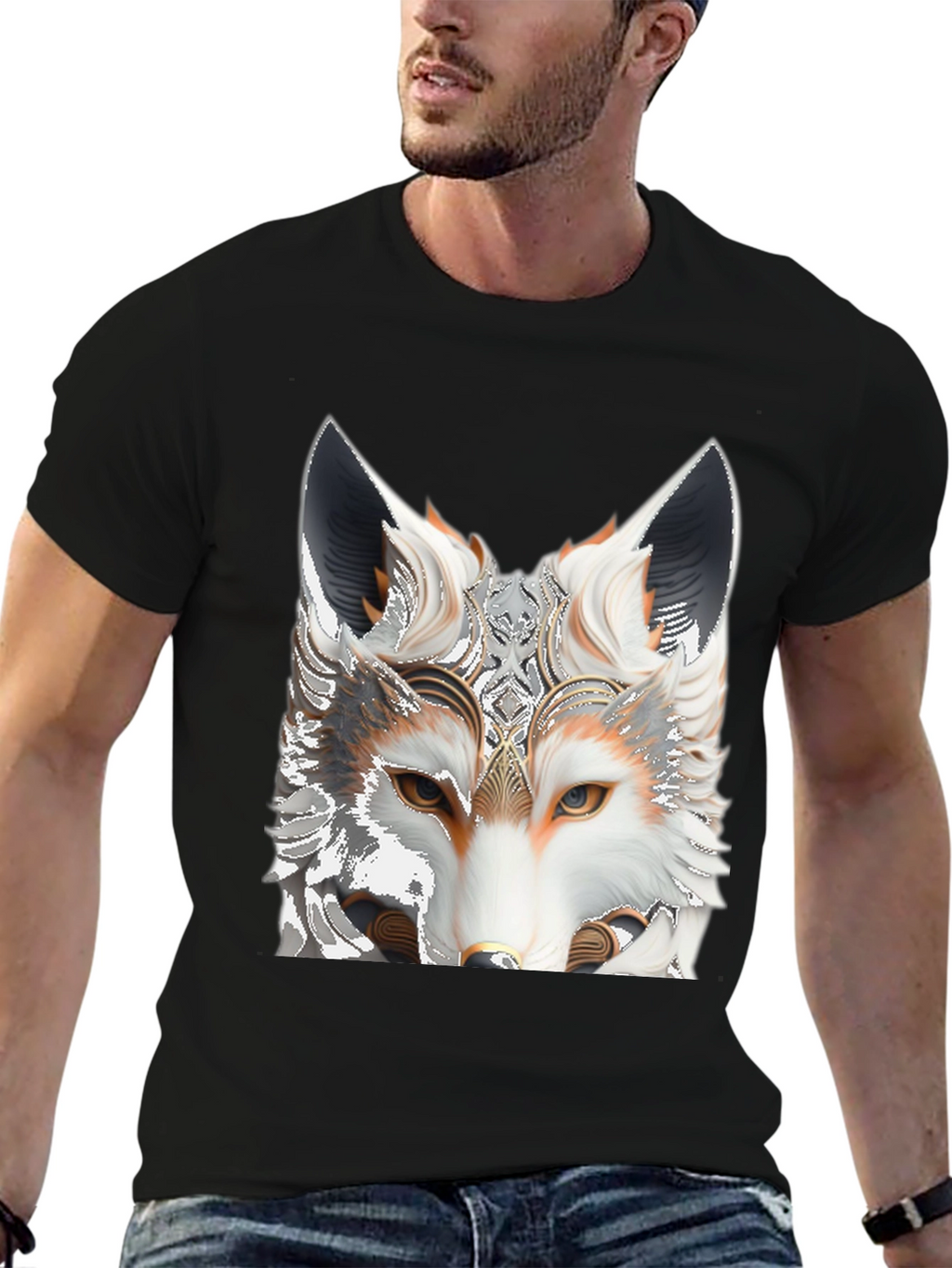 Fox Head Graphic Tee