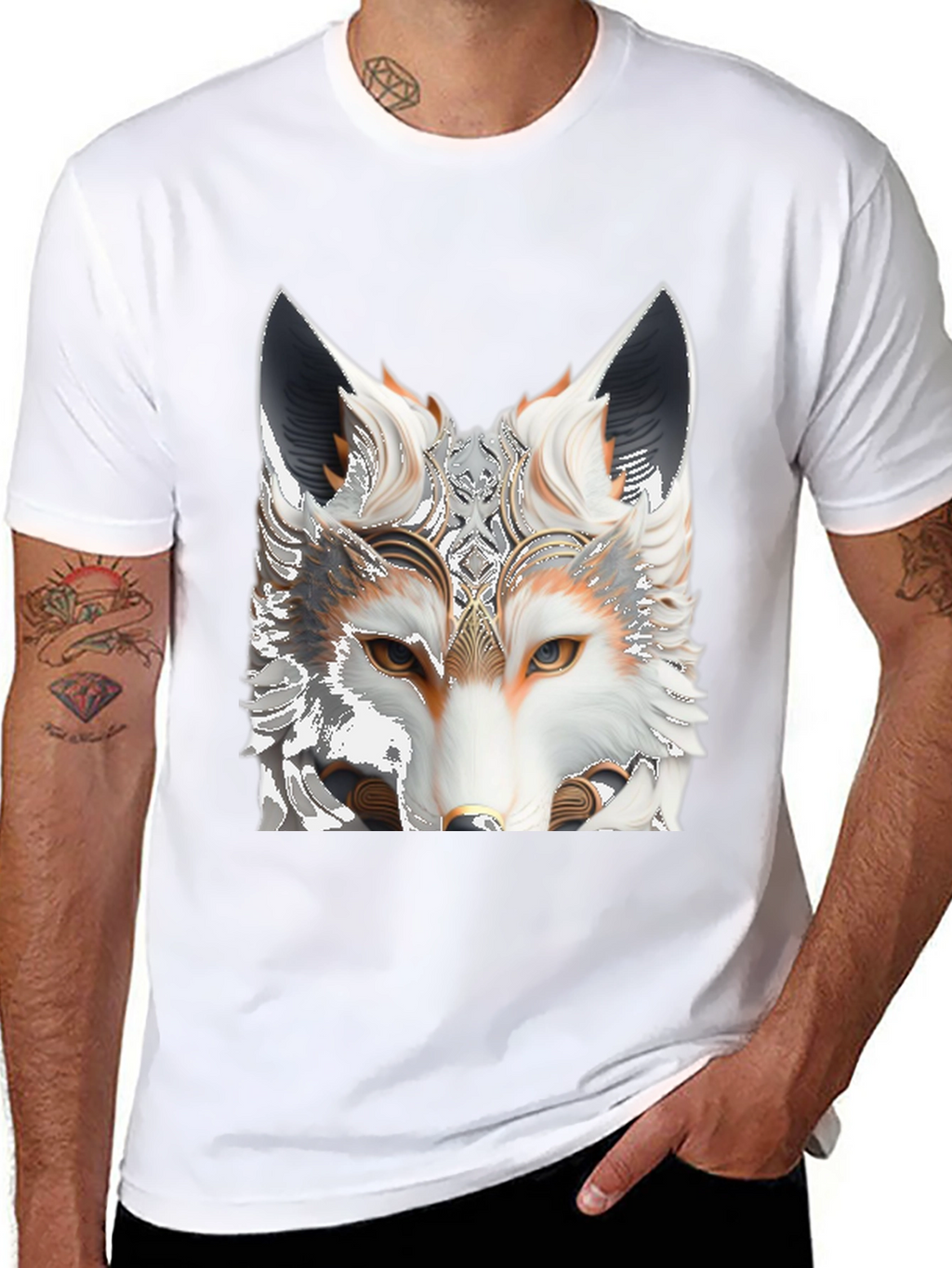 Fox Head Graphic Tee