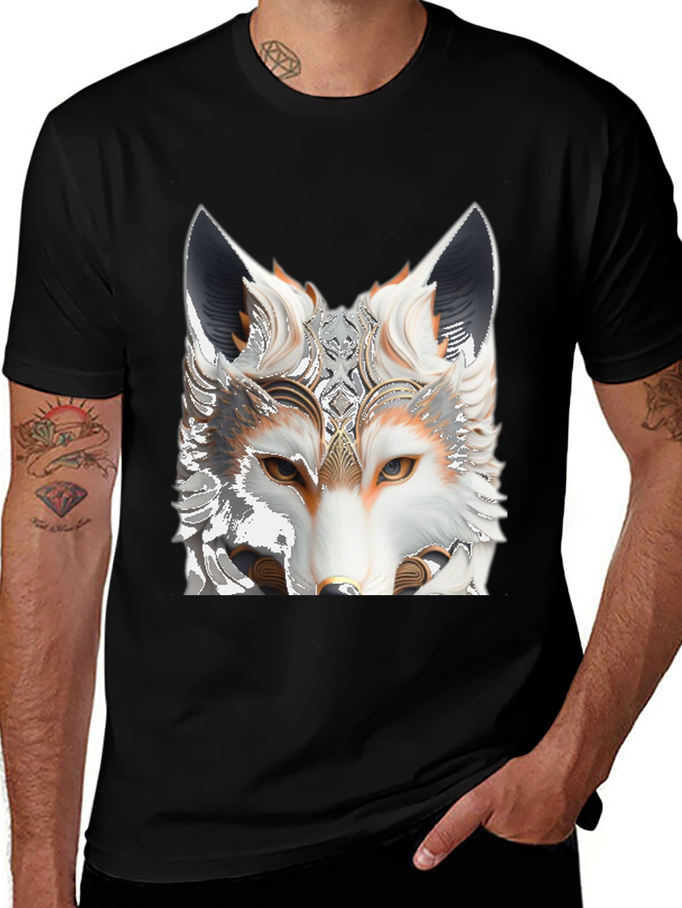 Fox Head Graphic Tee
