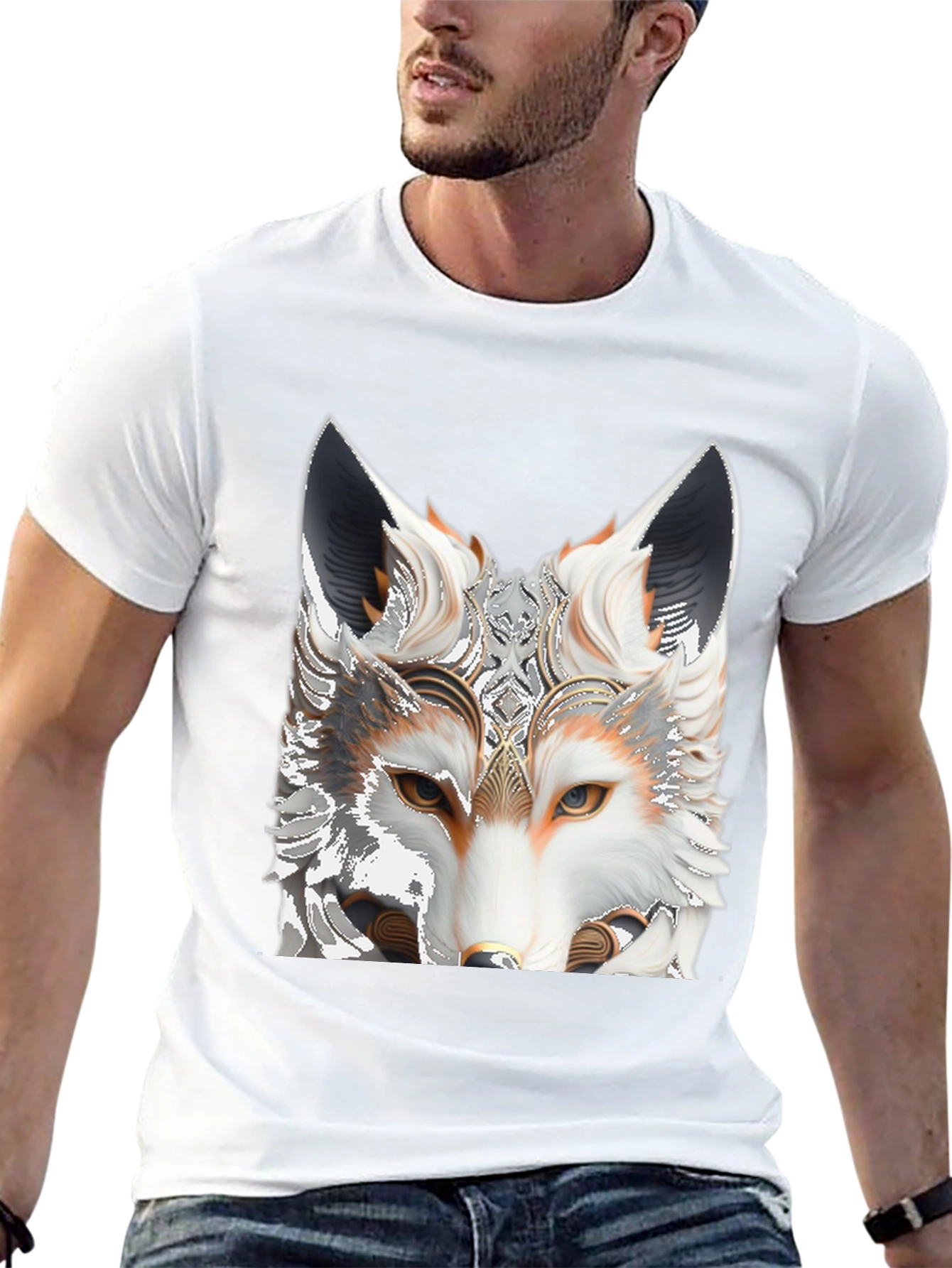 Fox Head Graphic Tee