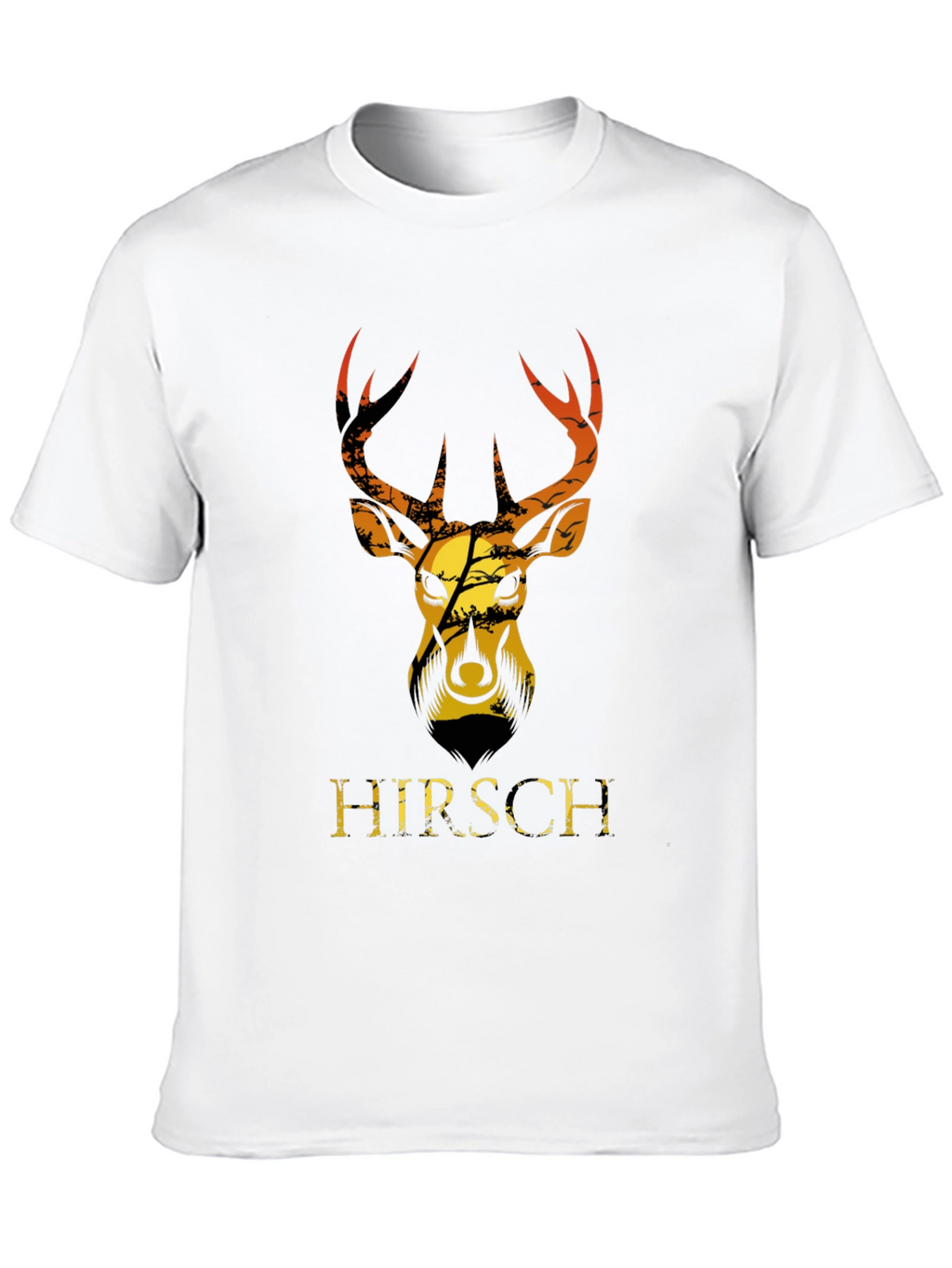 Hirsch Sunset Deer Graphic Tee