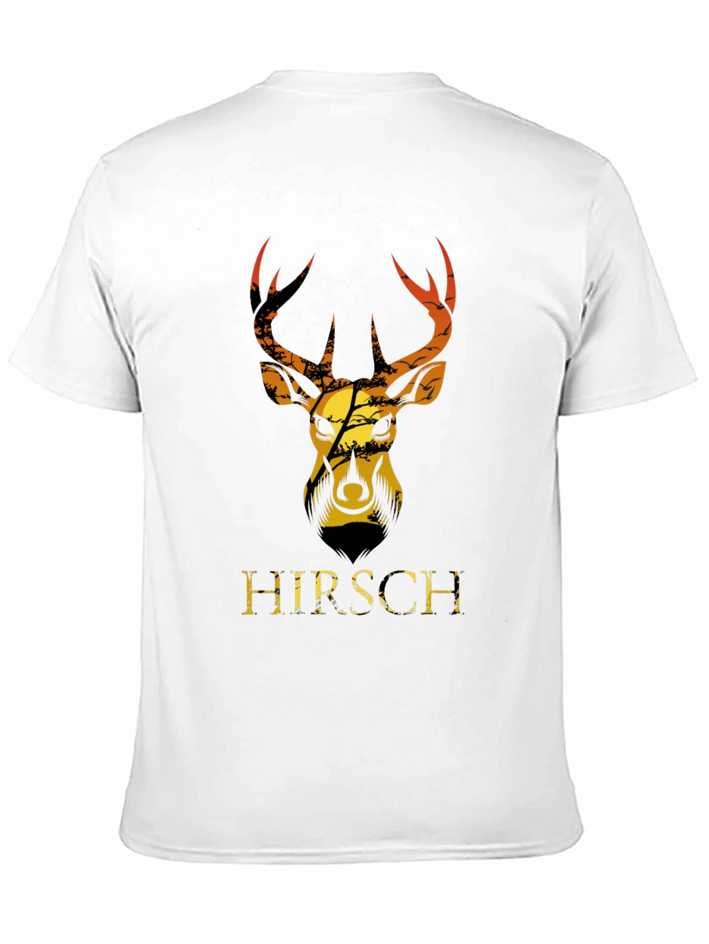 Hirsch Sunset Deer Graphic Tee