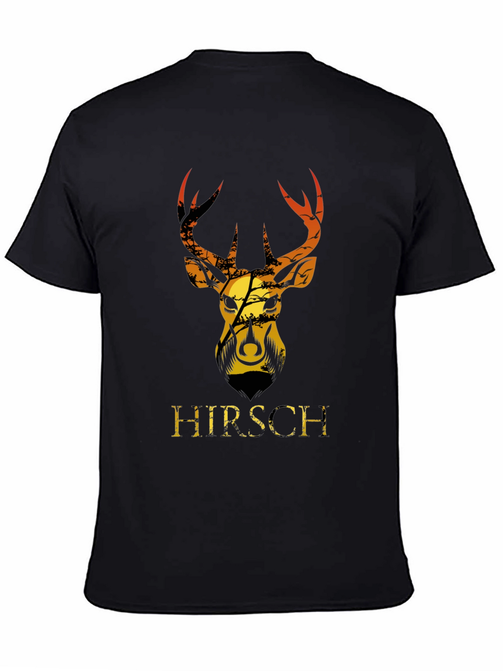 Hirsch Sunset Deer Graphic Tee