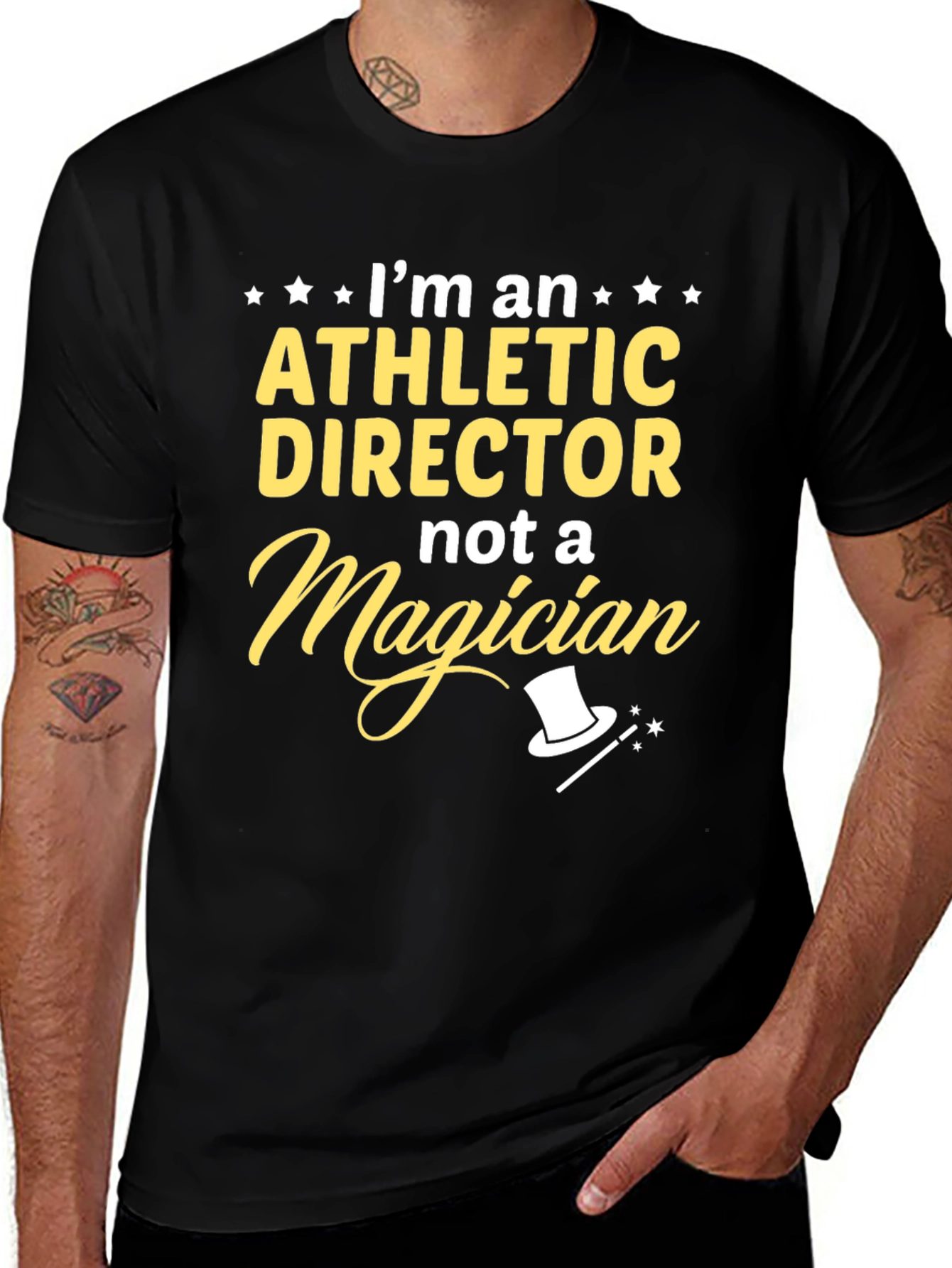 Athletic Director T-Shirt - Not a Magician