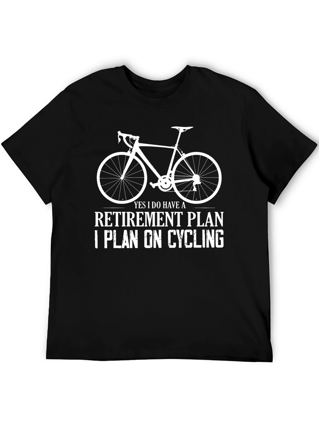Retirement Plan Cycling Graphic Tee