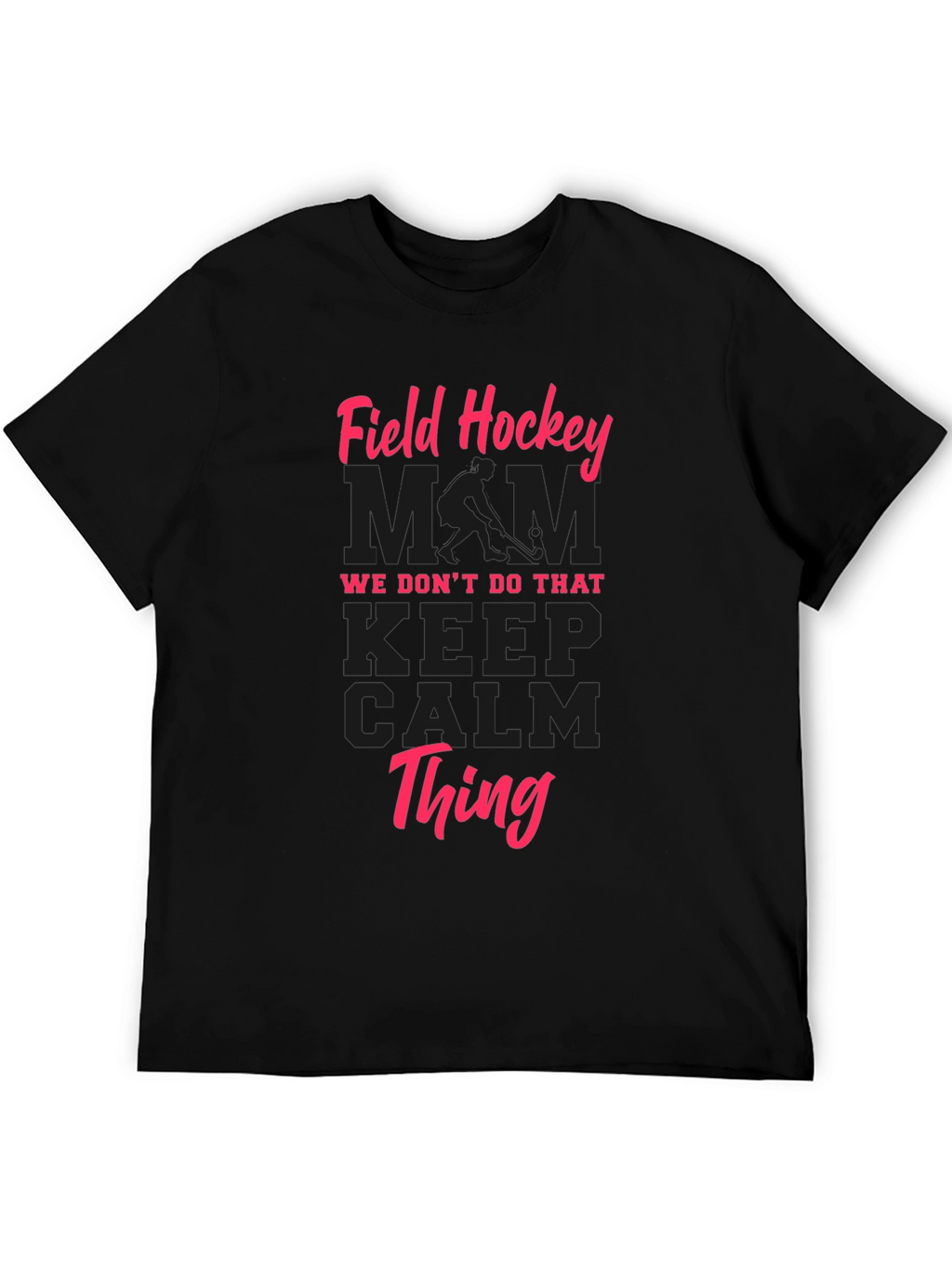 Field Hockey Mom Graphic T-Shirt