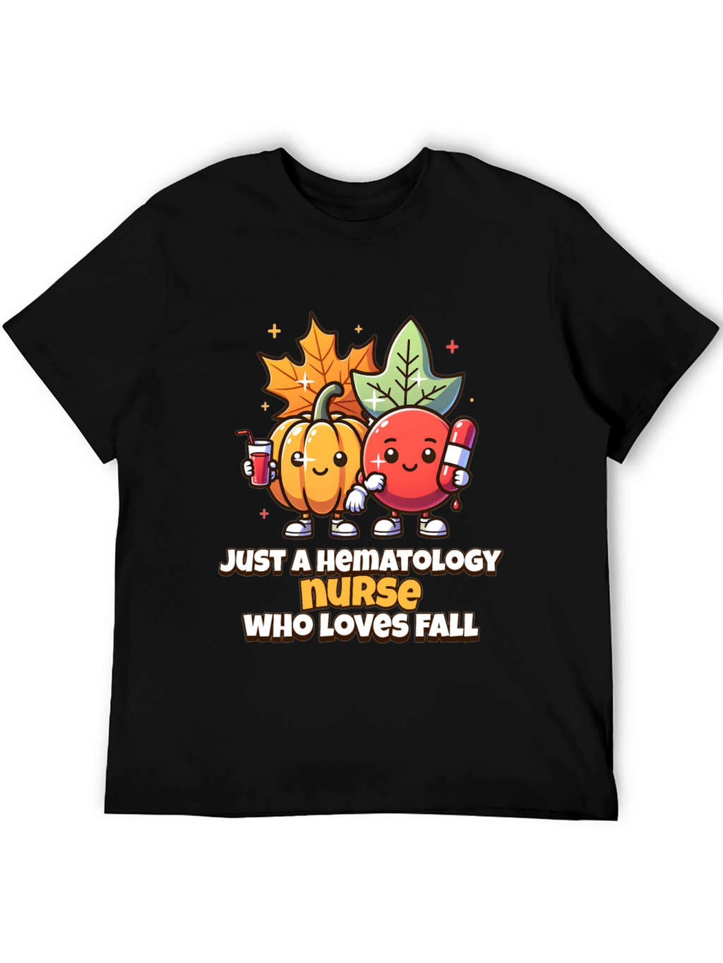 Hematology Nurse Fall T-Shirt