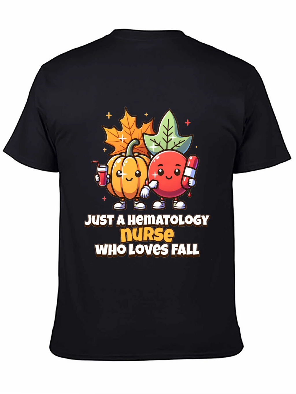Hematology Nurse Fall T-Shirt