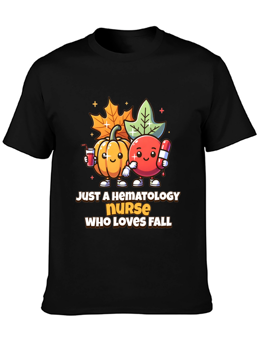Hematology Nurse Fall T-Shirt