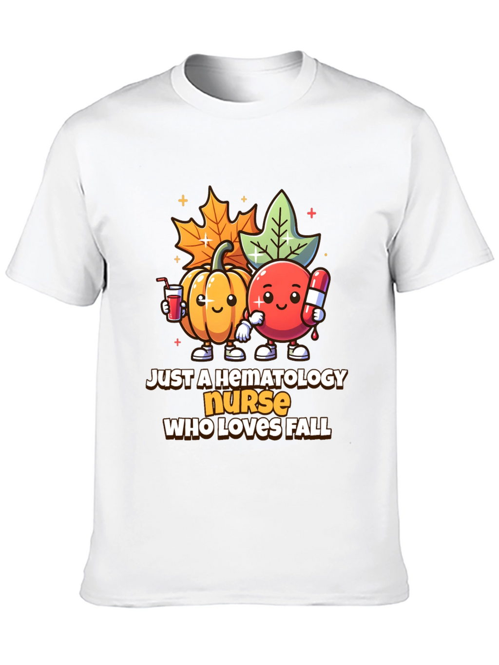 Hematology Nurse Fall T-Shirt