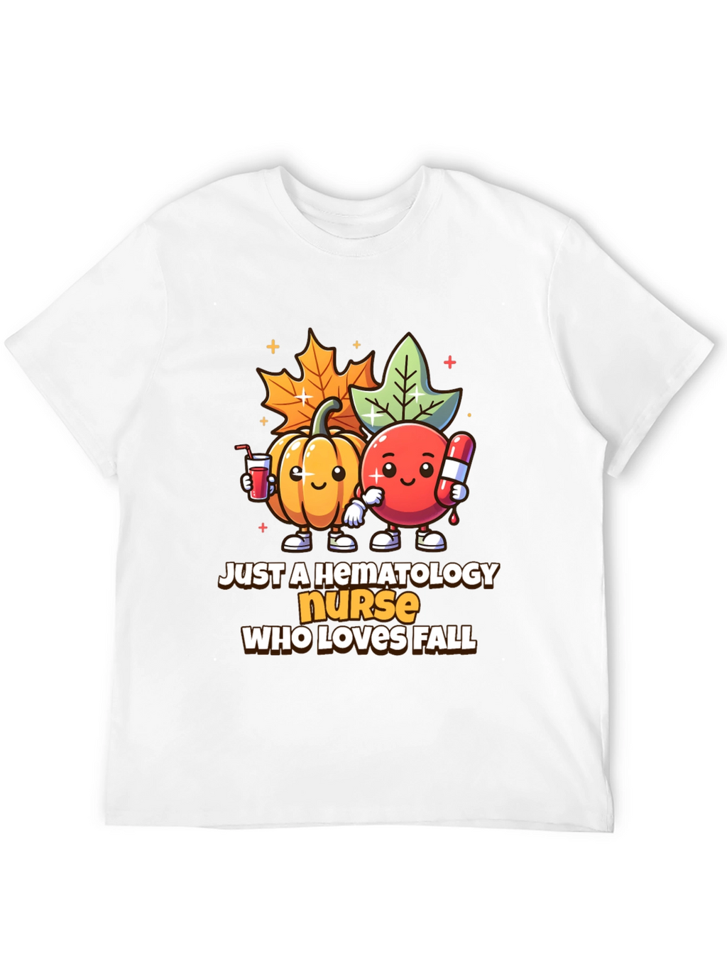 Hematology Nurse Fall T-Shirt