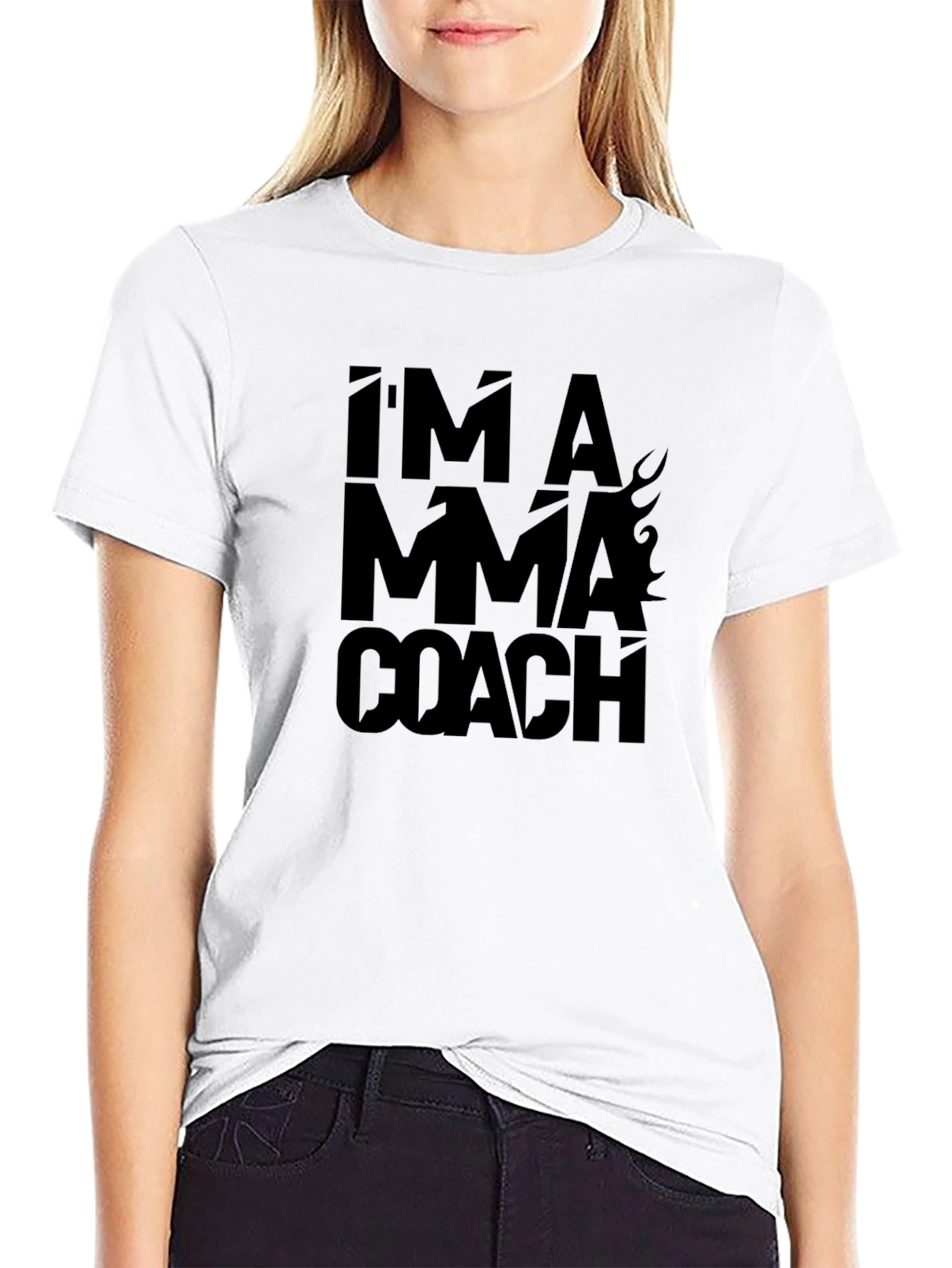Im a MMA Coach Black T-Shirt