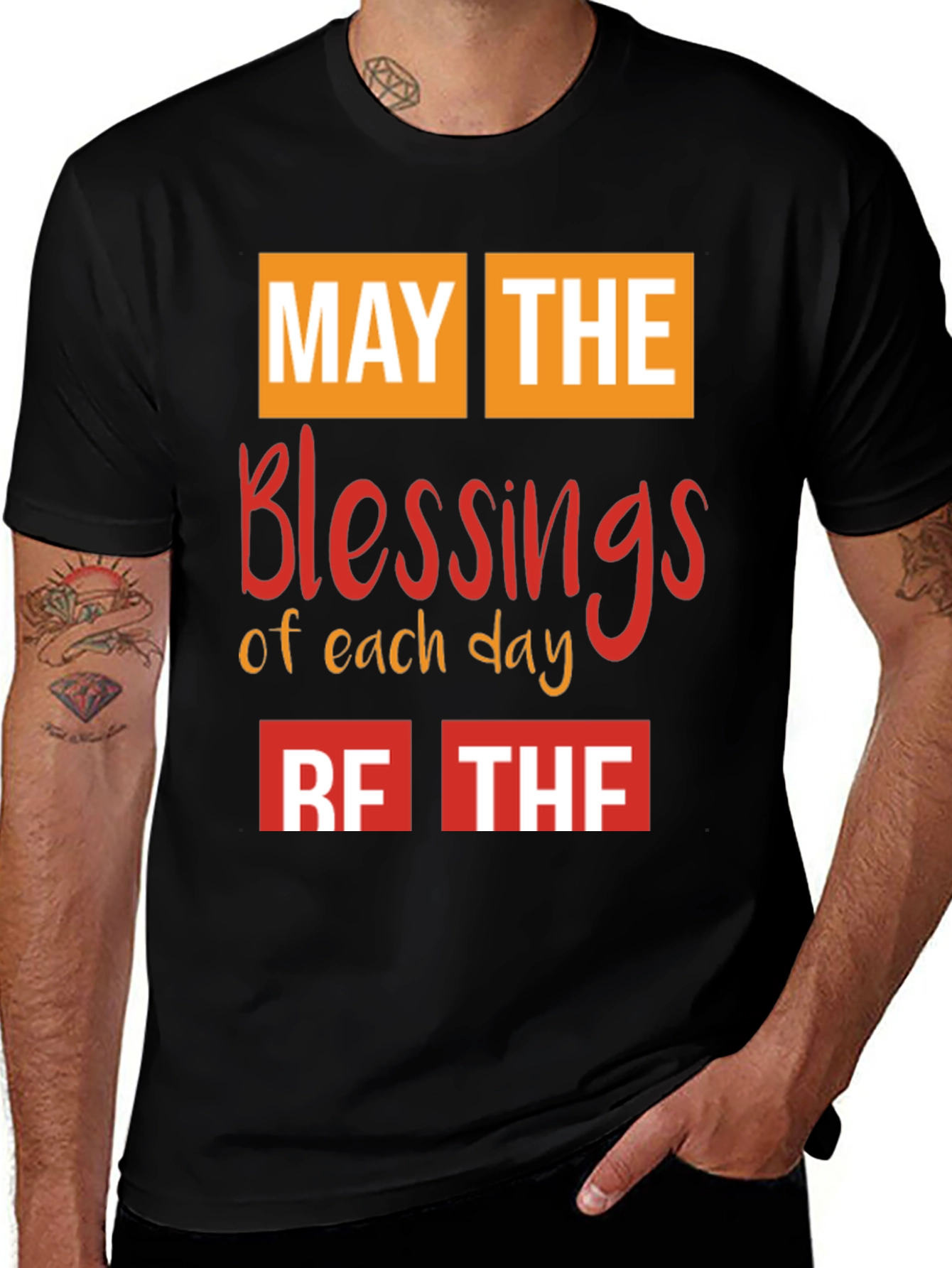 Blessings Graphic T-Shirt - Religious Tee