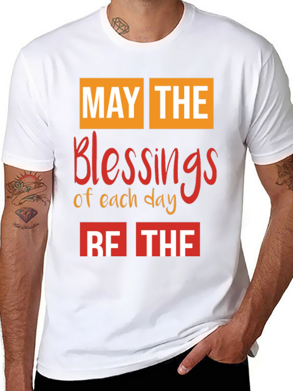 Blessings Graphic T-Shirt - Religious Tee