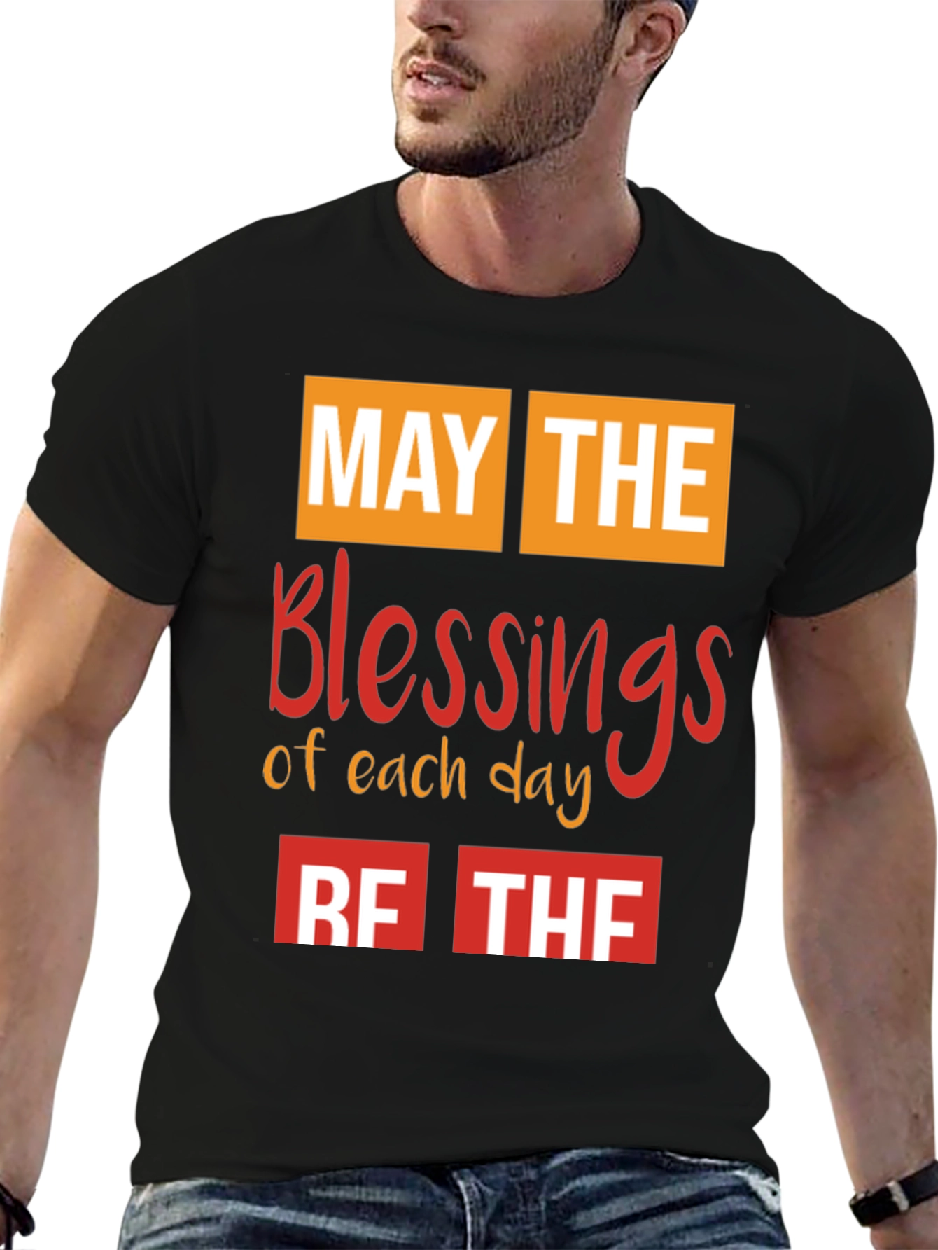 Blessings Graphic T-Shirt - Religious Tee