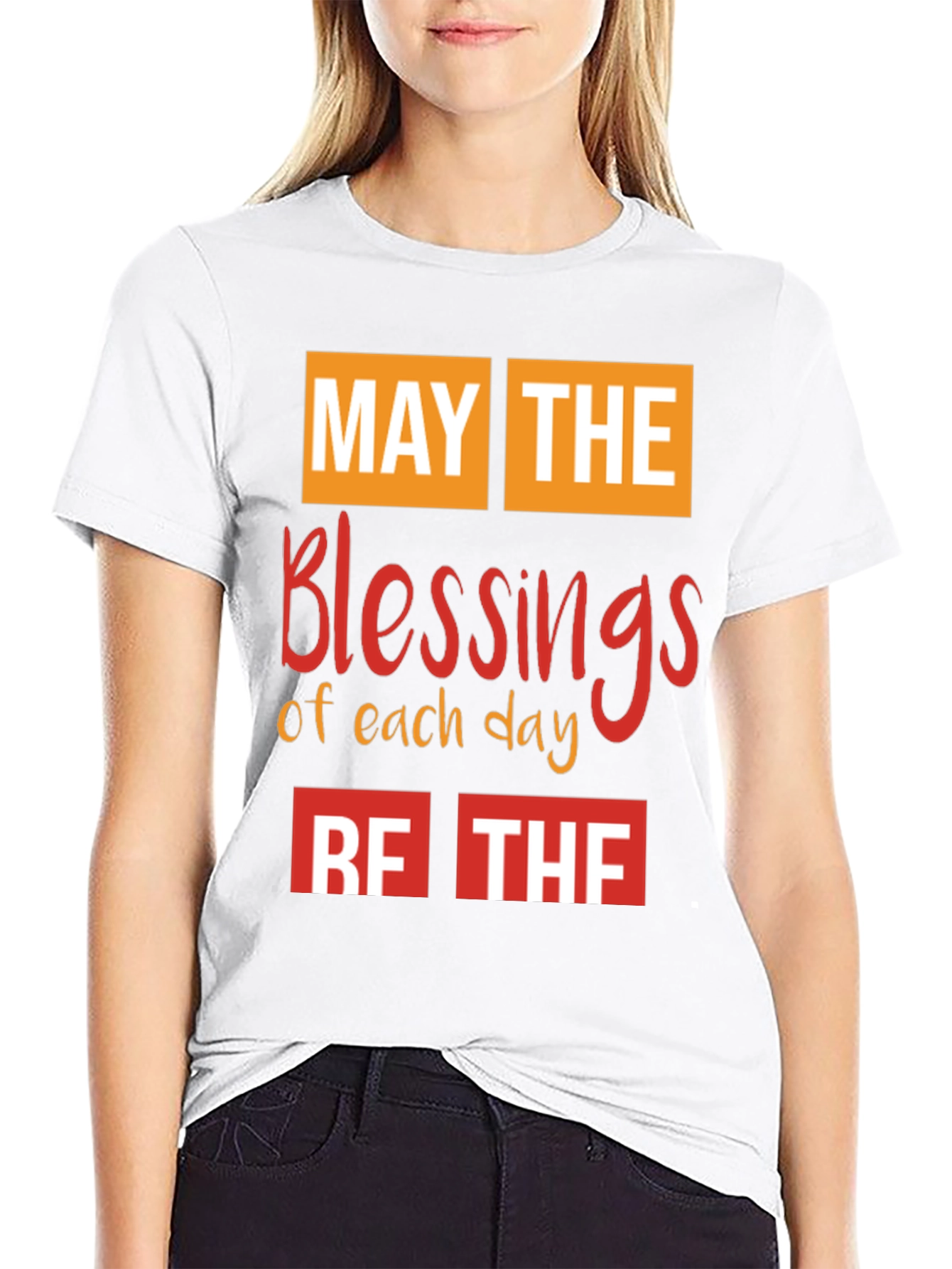 Blessings Graphic T-Shirt - Religious Tee