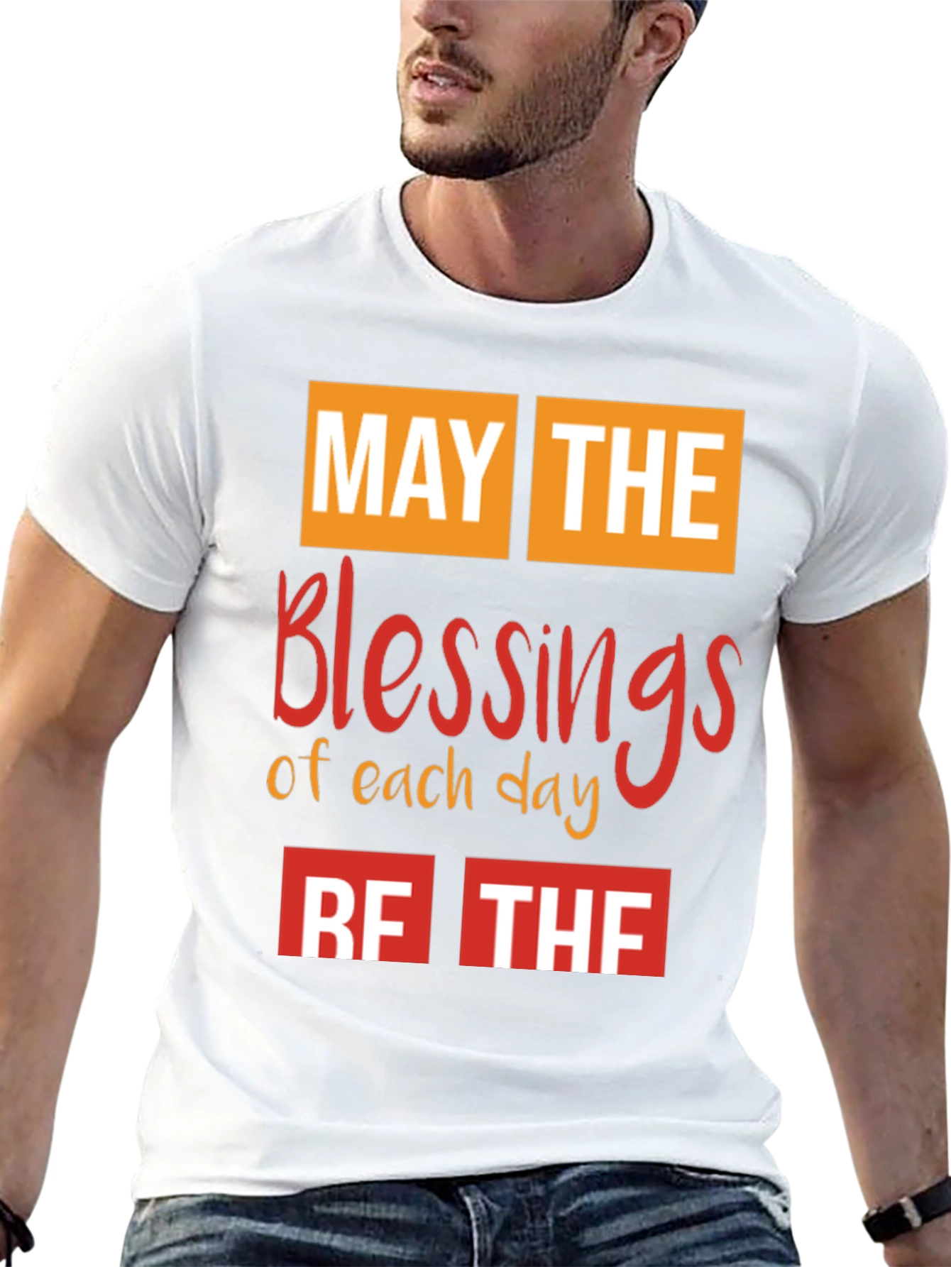 Blessings Graphic T-Shirt - Religious Tee