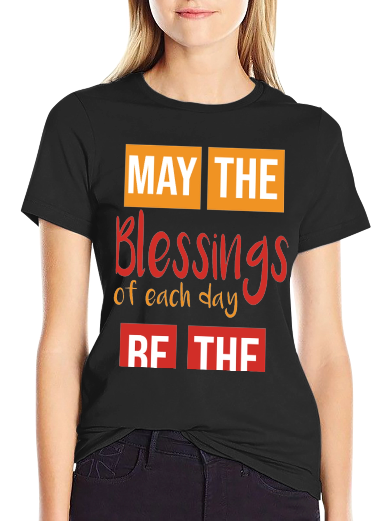 Blessings Graphic T-Shirt - Religious Tee