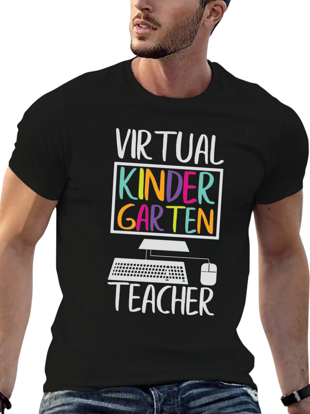 Virtual Kindergarten Teacher T-Shirt