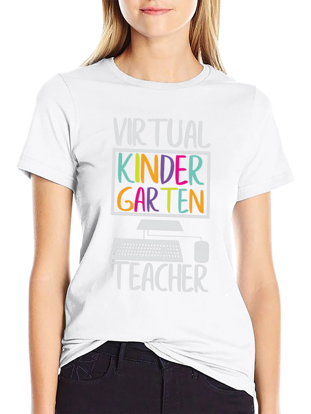 Virtual Kindergarten Teacher T-Shirt