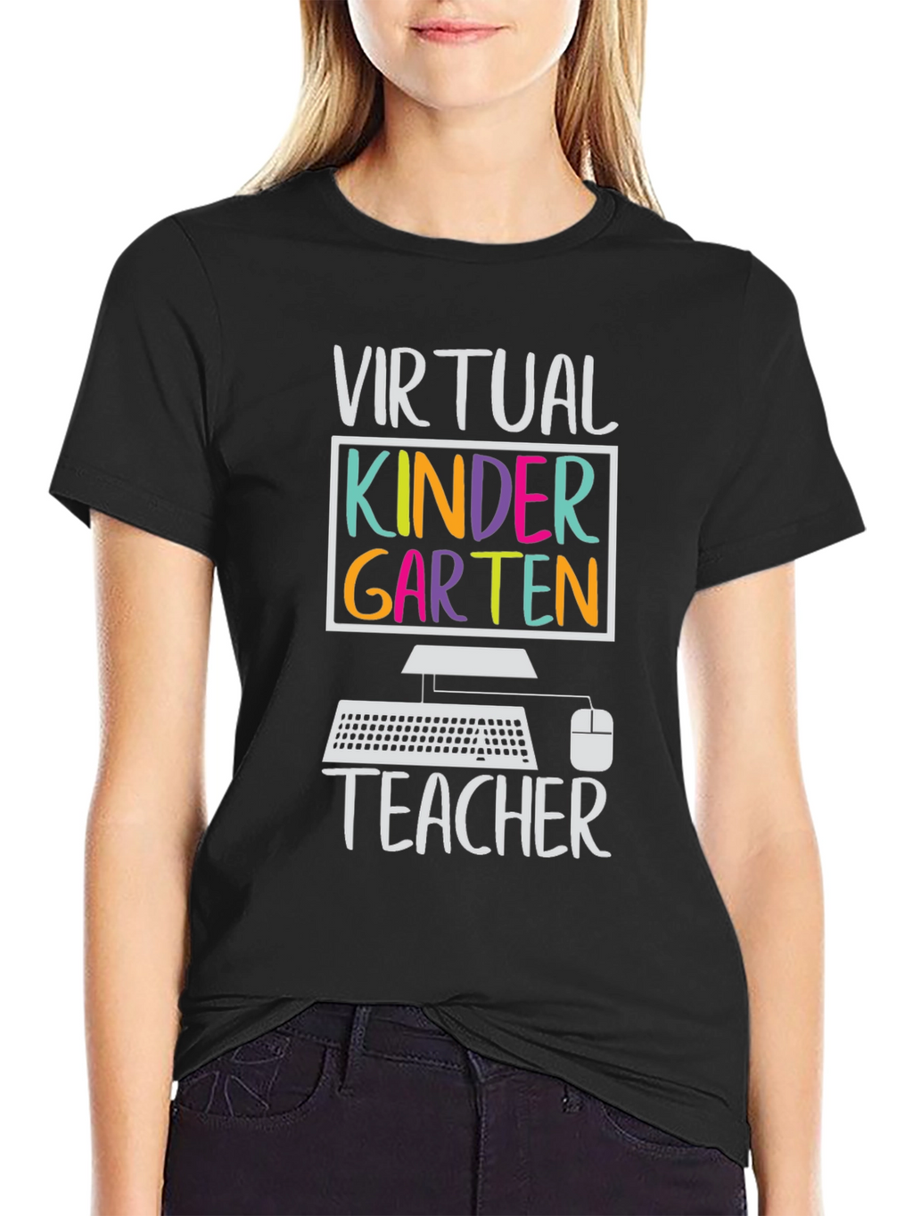 Virtual Kindergarten Teacher T-Shirt