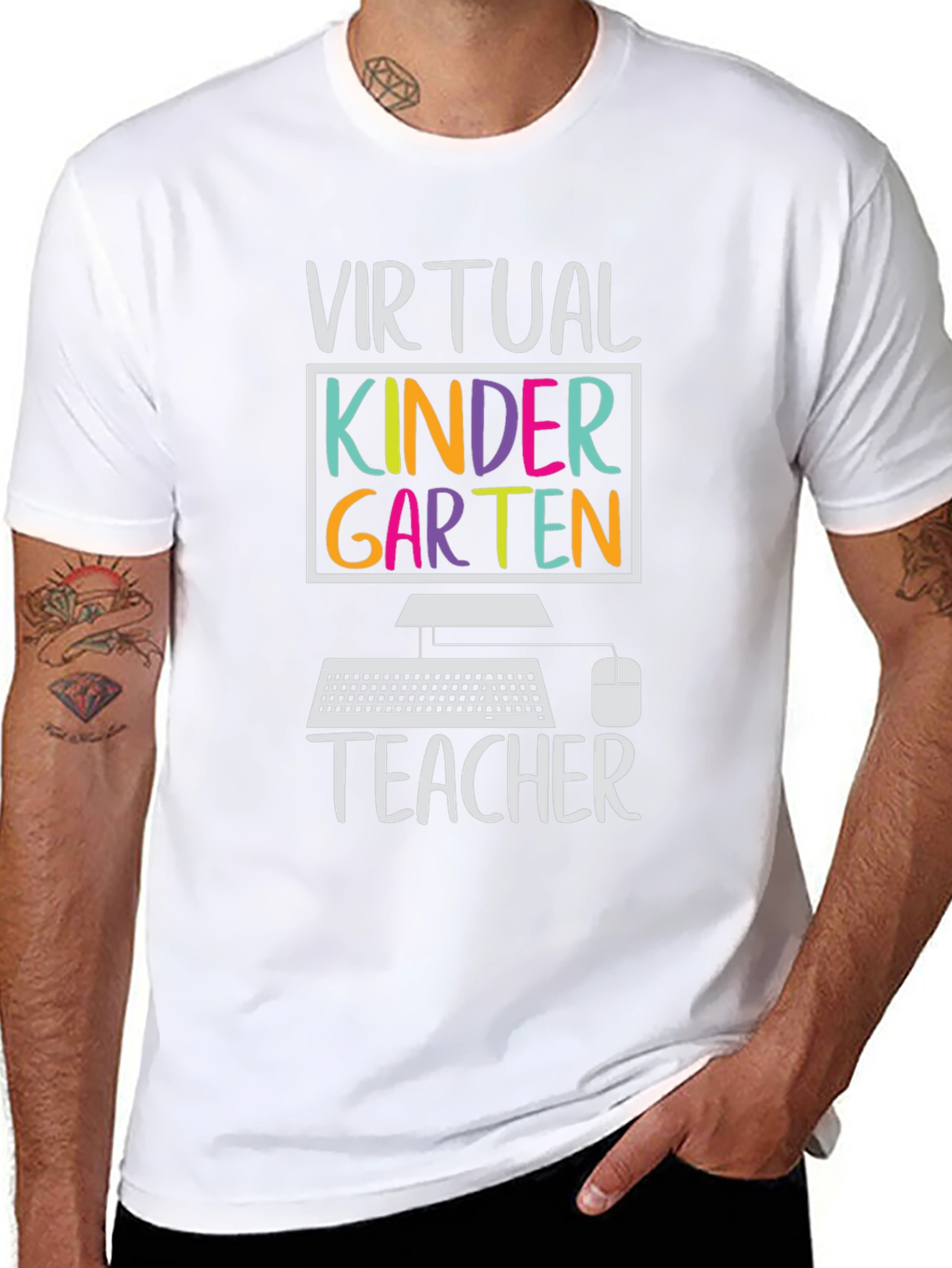 Virtual Kindergarten Teacher T-Shirt
