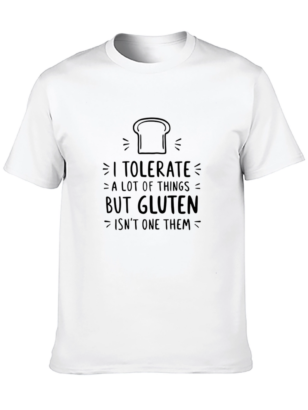 Gluten Intolerance T-Shirt - Humorous Graphic Tee