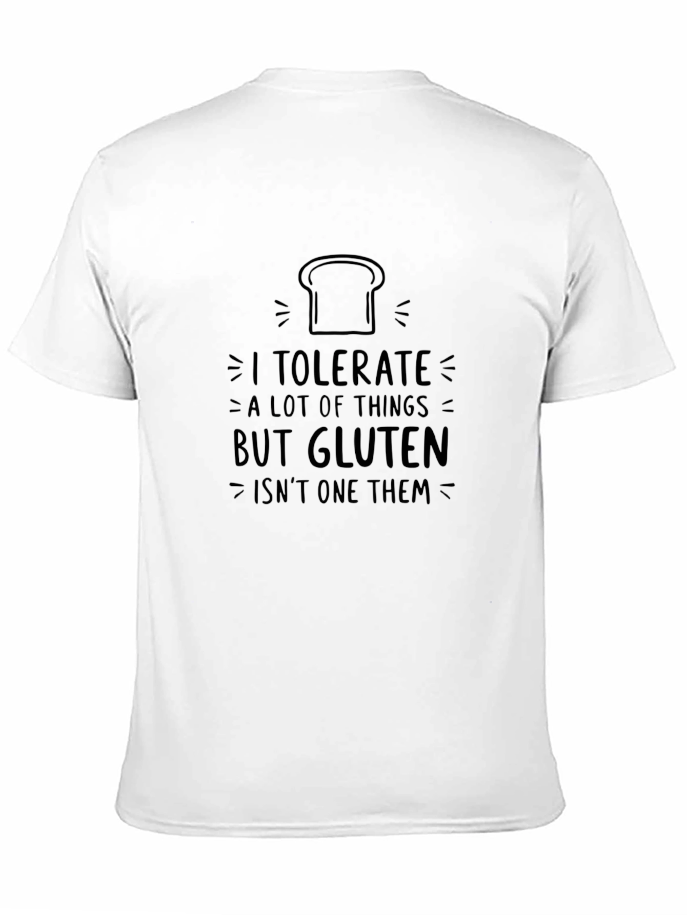 Gluten Intolerance T-Shirt - Humorous Graphic Tee
