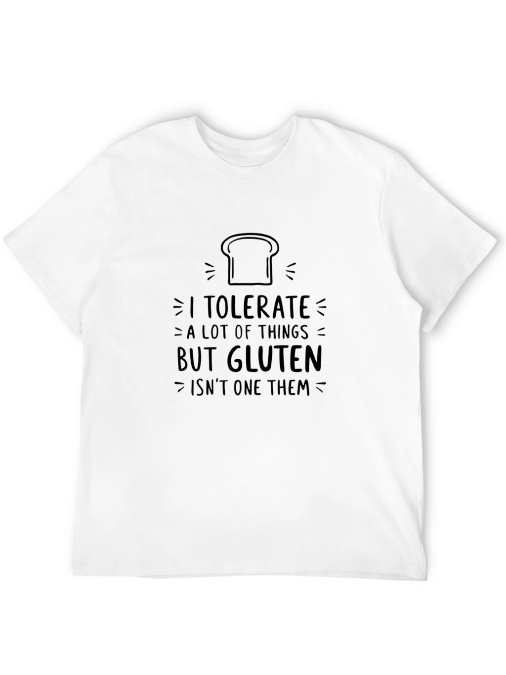 Gluten Intolerance T-Shirt - Humorous Graphic Tee