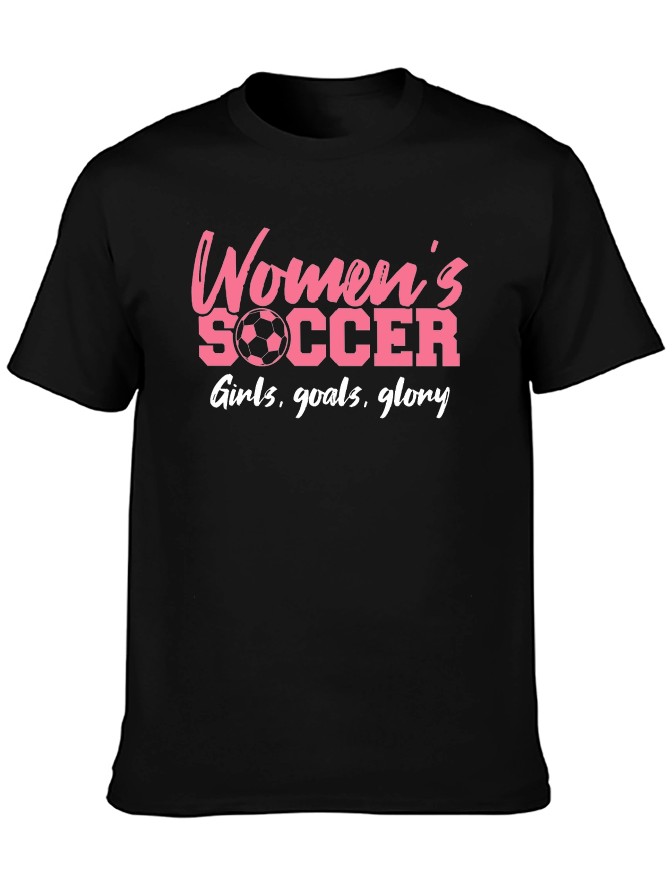 Womens Soccer Graphic Tee