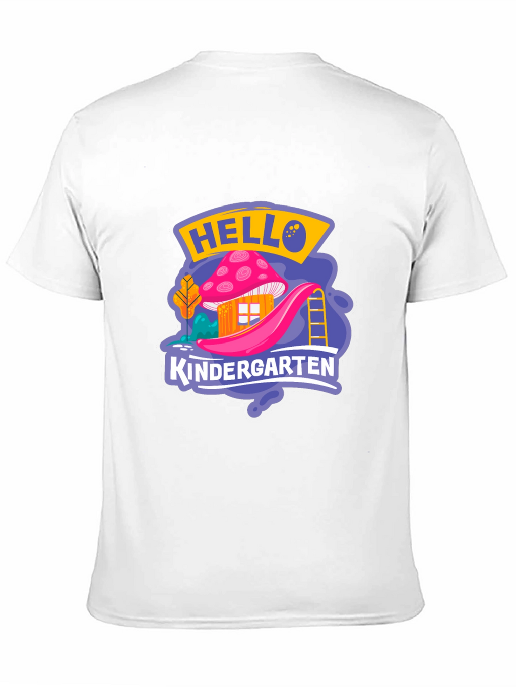 Hello Kindergarten Black T-Shirt