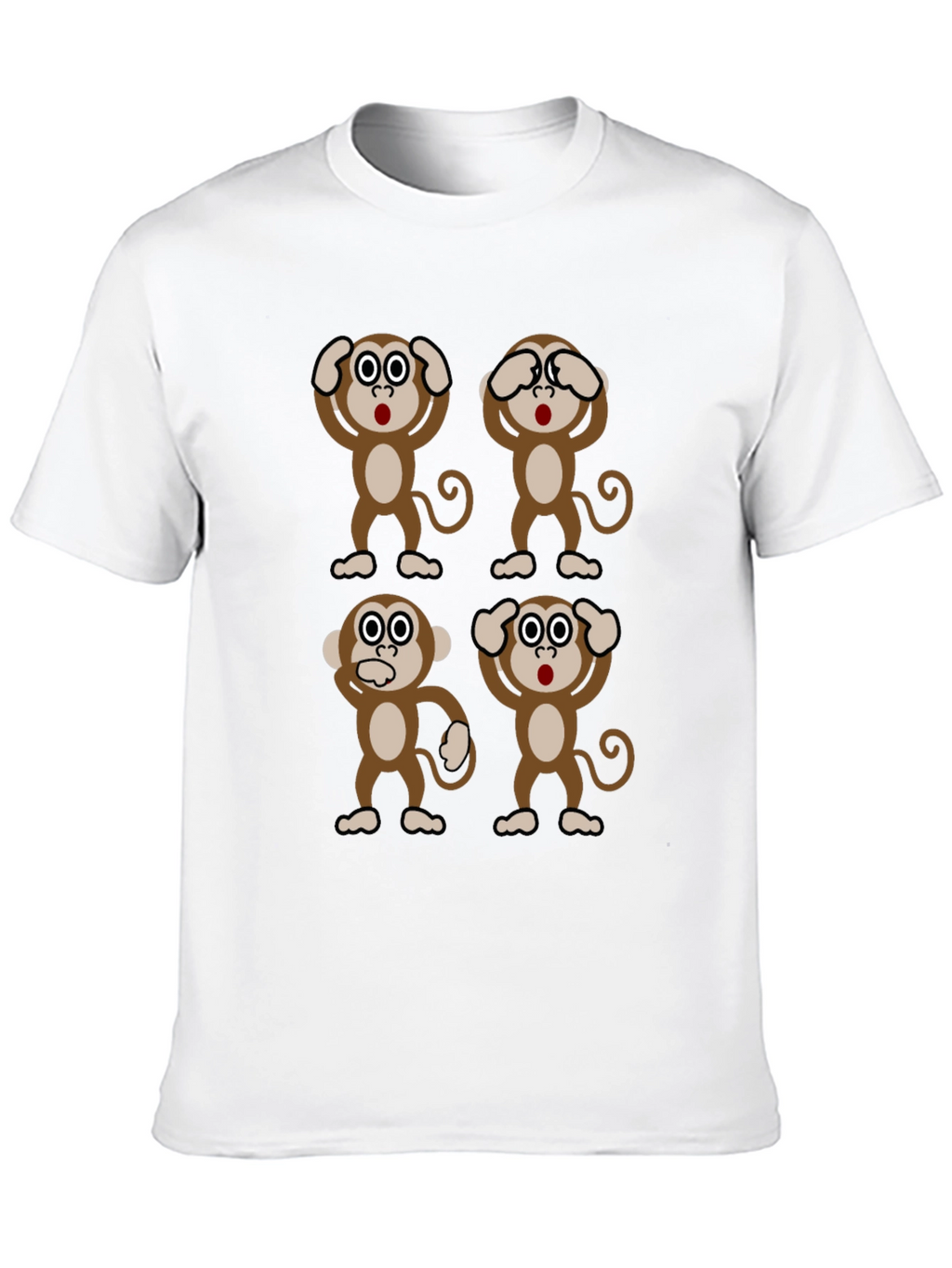 Hear No Evil Monkey T-Shirt