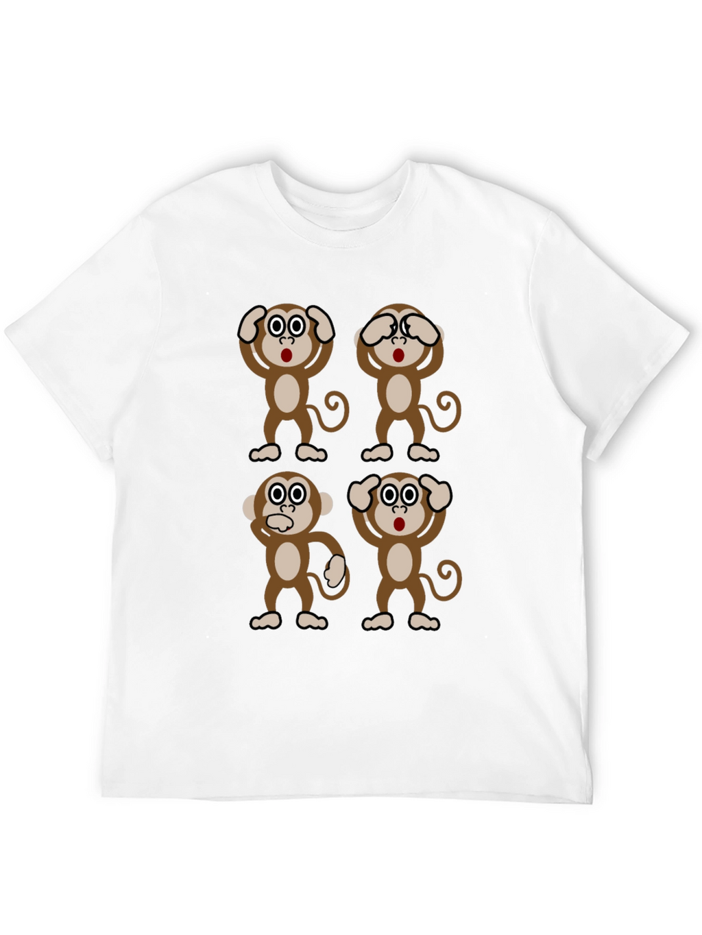 Hear No Evil Monkey T-Shirt