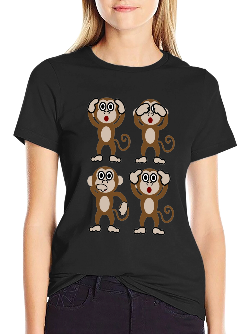 Hear No Evil Monkey T-Shirt