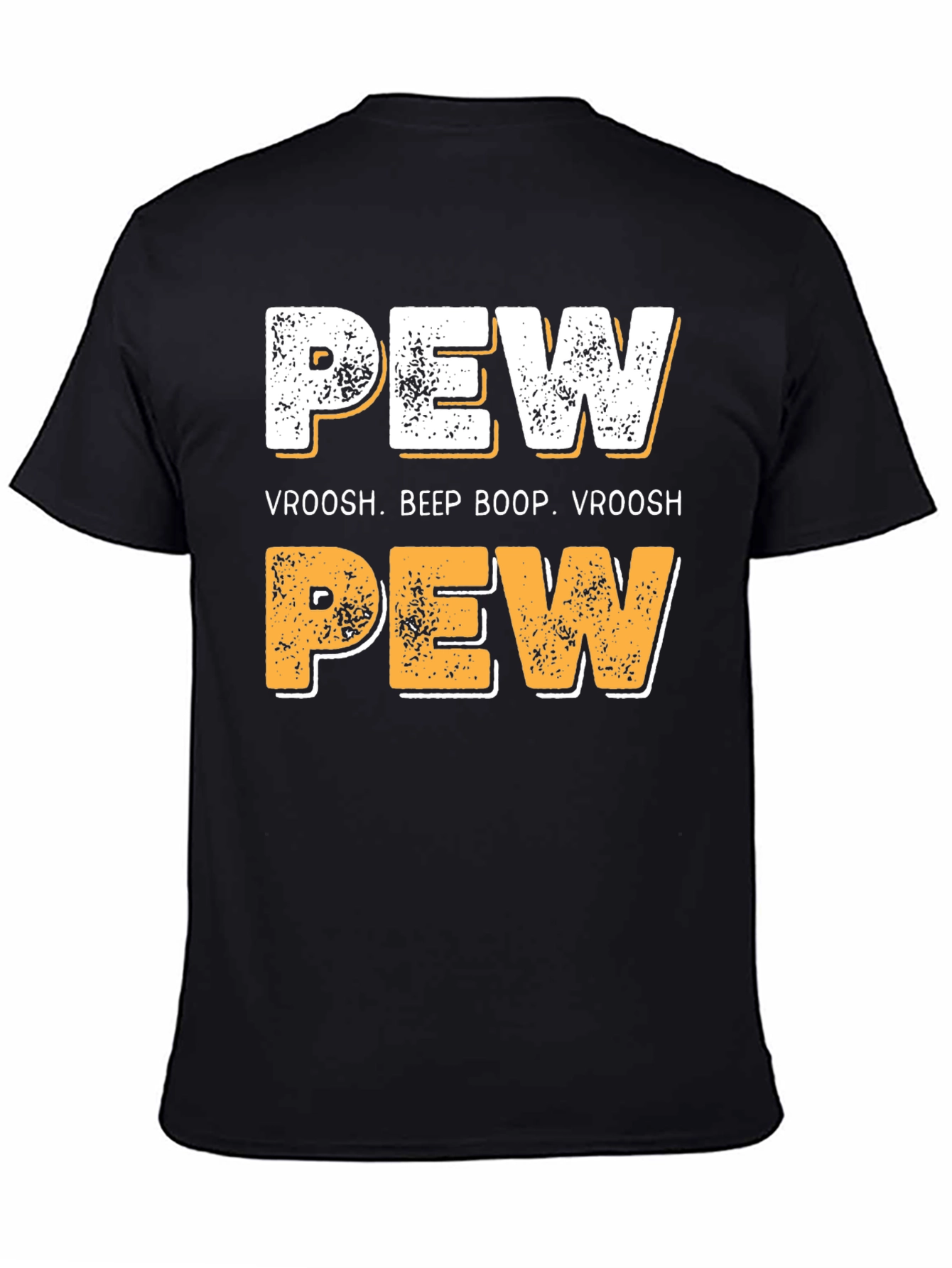 Pew Vroosh Funny Graphic T-Shirt