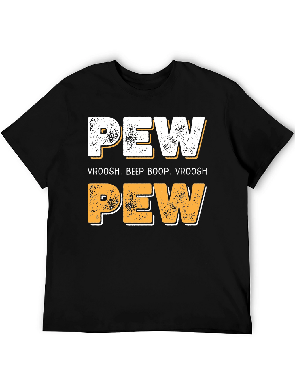 Pew Vroosh Funny Graphic T-Shirt