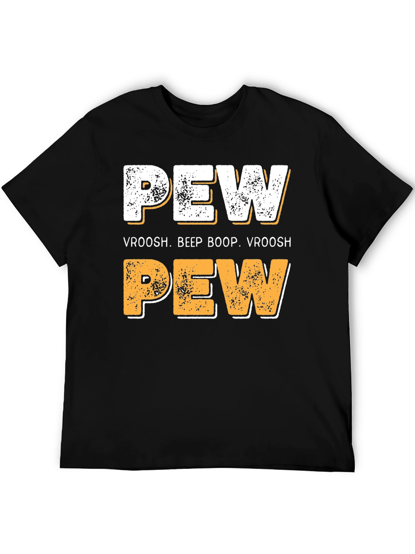 Pew Vroosh Funny Graphic T-Shirt