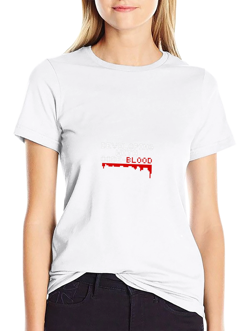 Code-Blood Developer T-Shirt - Black