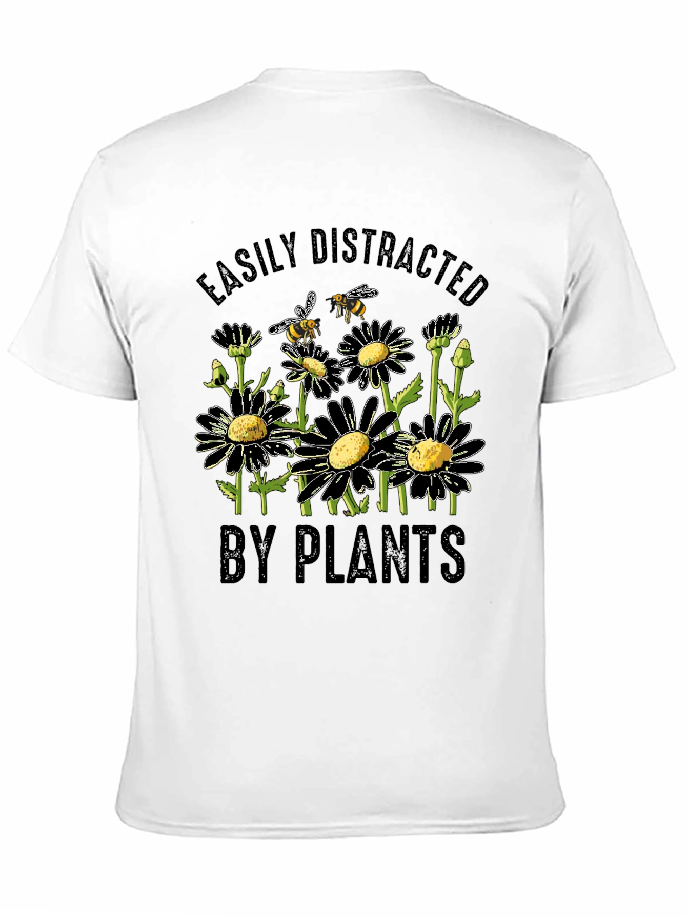 Easily Distracted by Plants Graphic T-Shirt