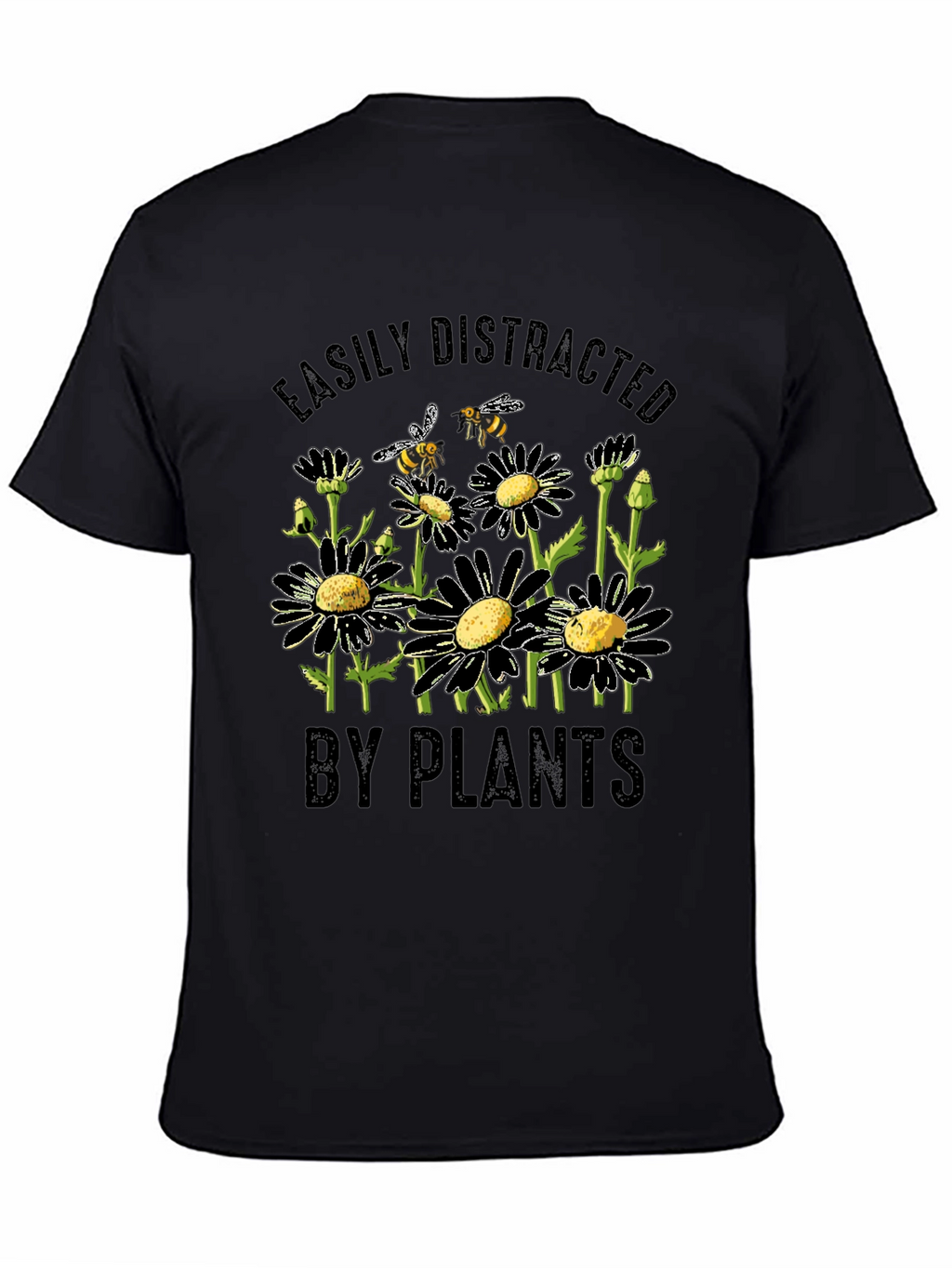 Easily Distracted by Plants Graphic T-Shirt