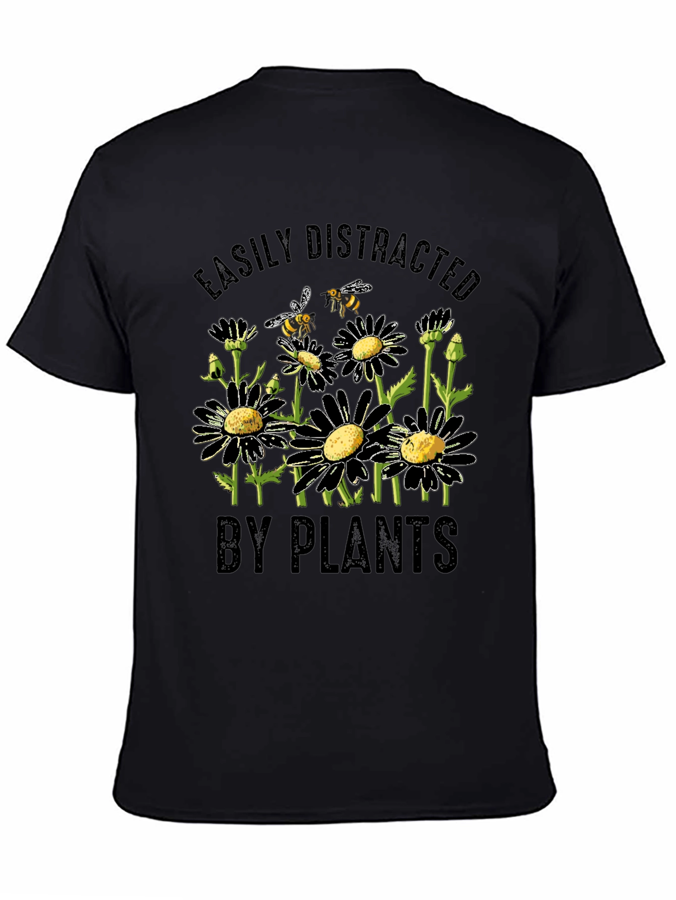 Easily Distracted by Plants Graphic T-Shirt