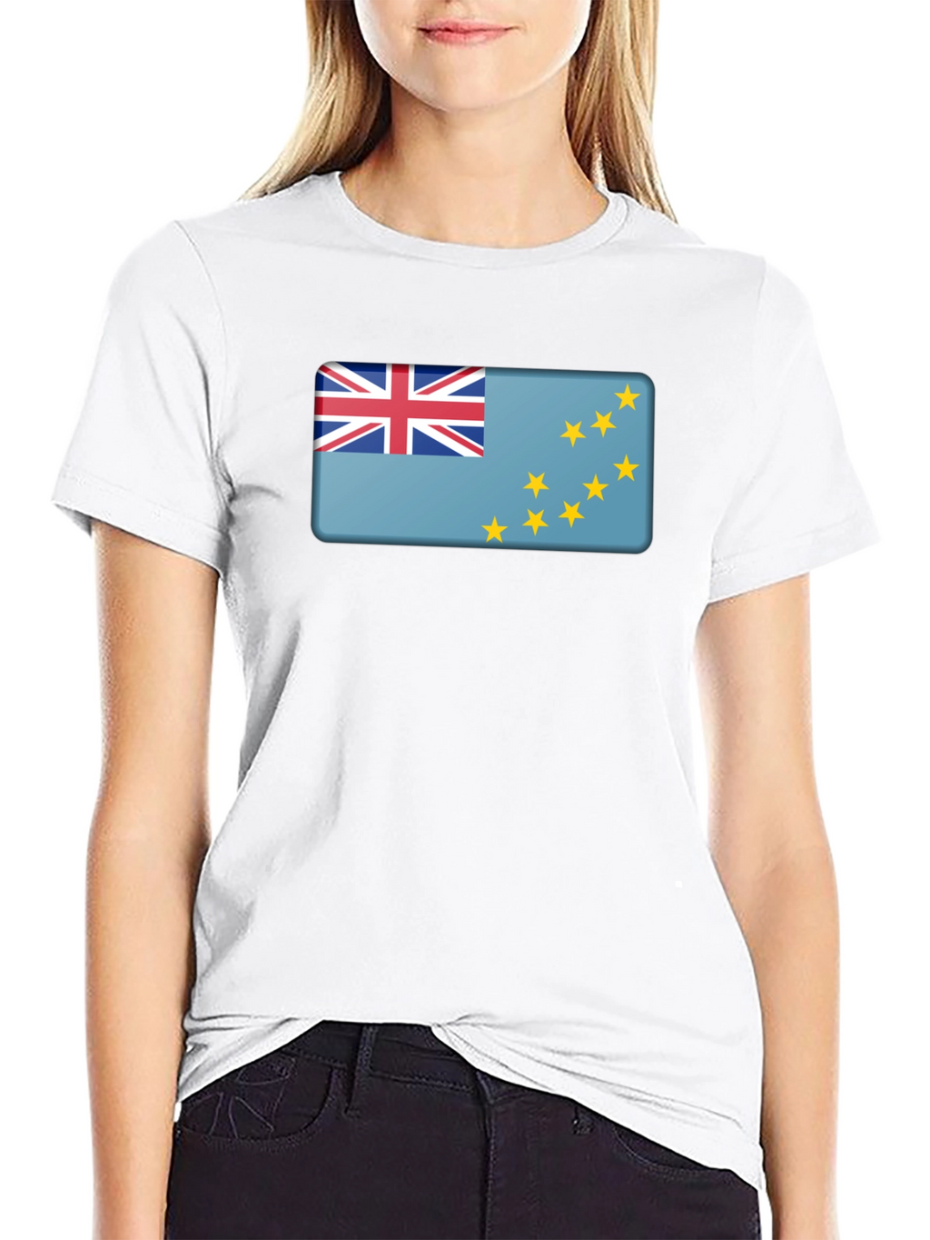 Tuvalu Flag T-Shirt - National Pride Tee