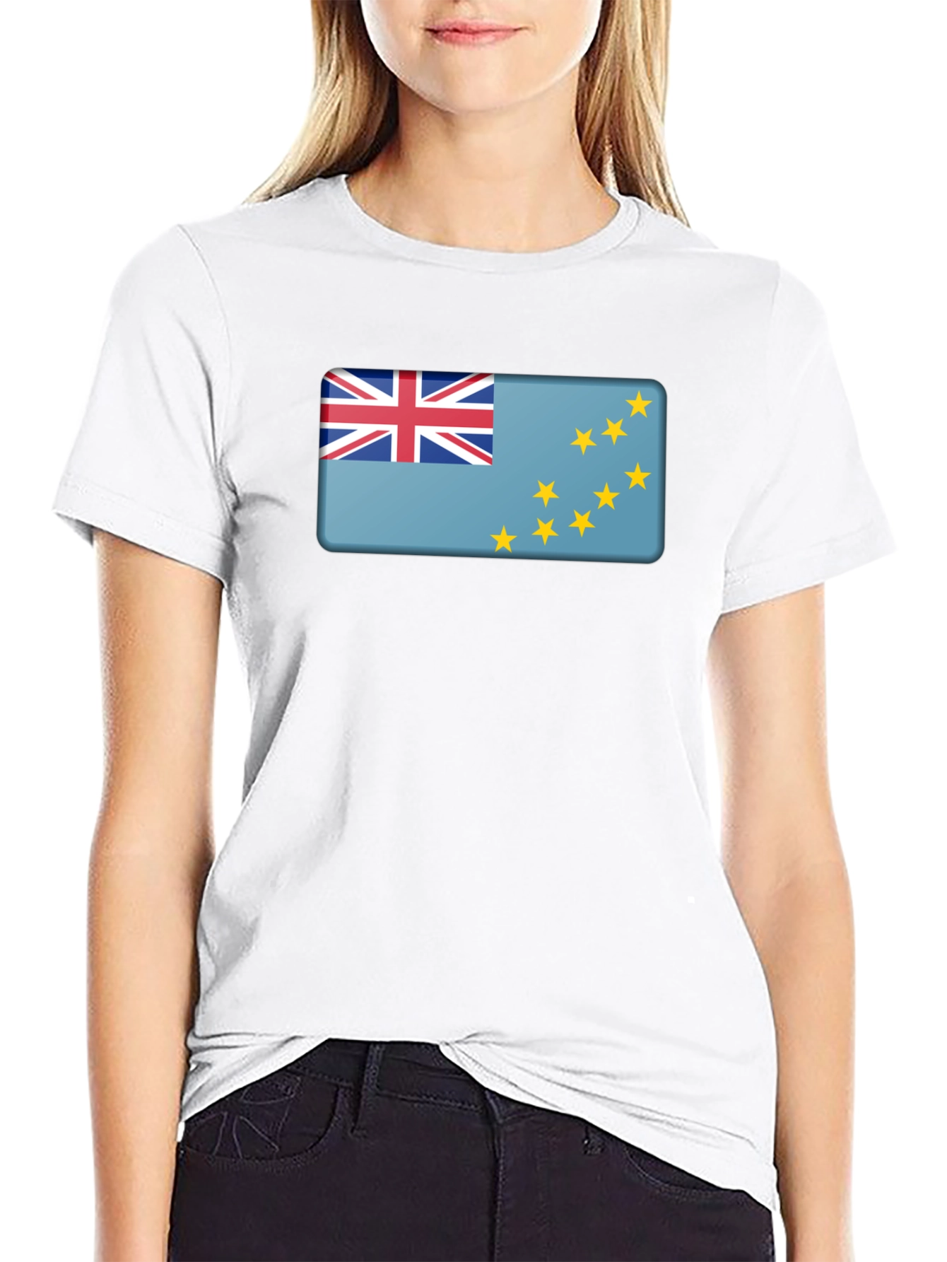 Tuvalu Flag T-Shirt - National Pride Tee