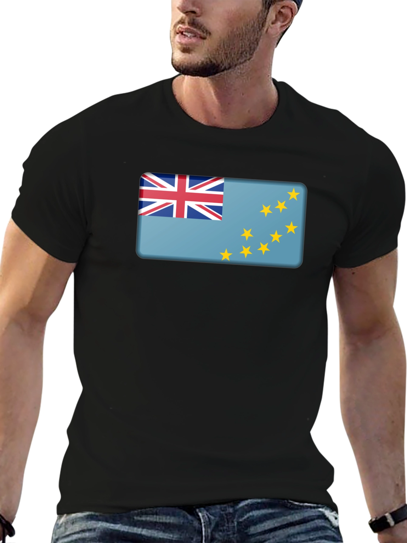 Tuvalu Flag T-Shirt - National Pride Tee