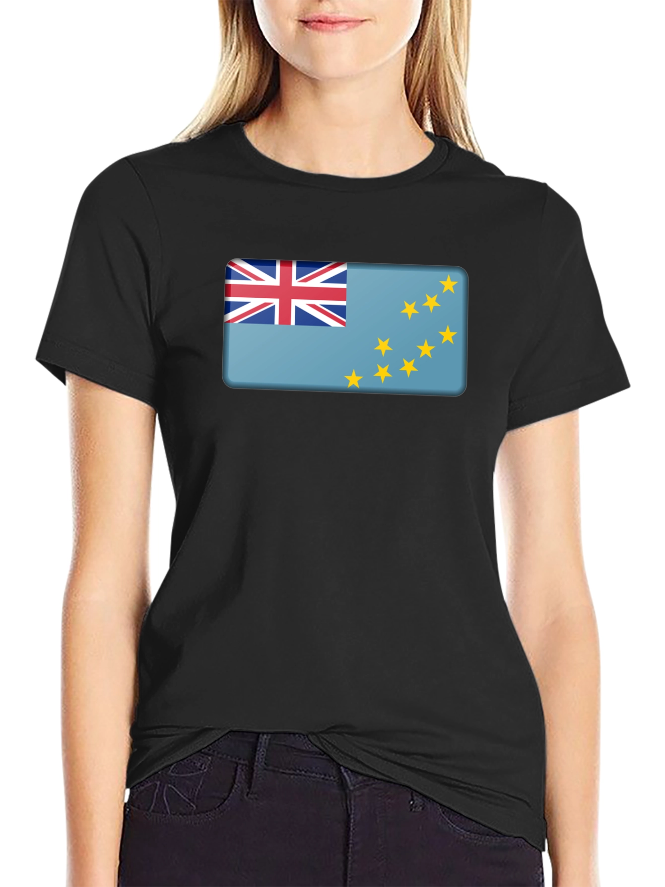 Tuvalu Flag T-Shirt - National Pride Tee