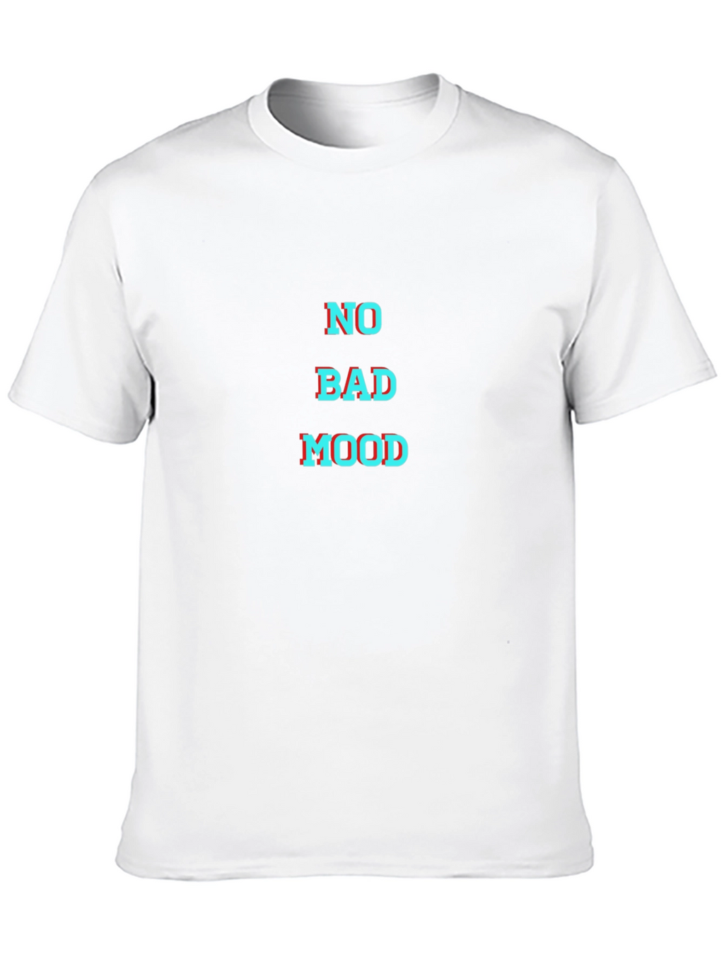 No Bad Mood Black Graphic Tee